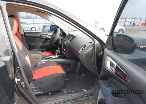 2014 Nissan Pathfinder Sv из США, поврежденный, VIN 5N1AR2MM0EC607116